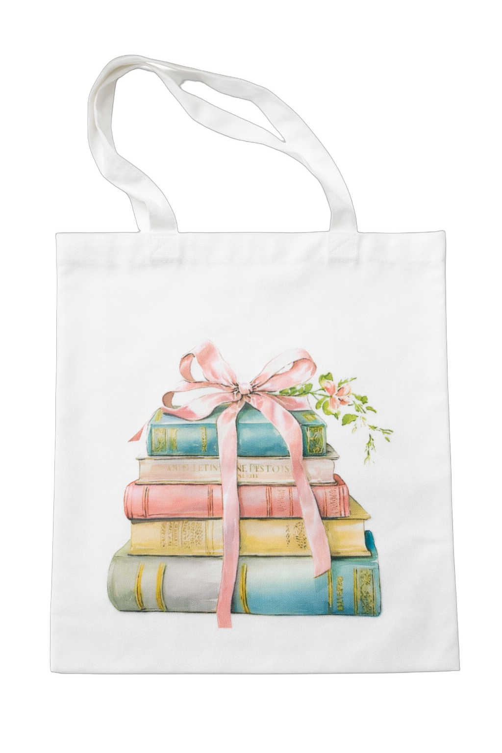 Book Lover Bow Tote