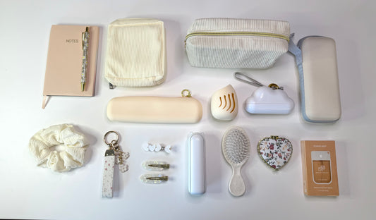 Neutral Aesthetic Bag Accessories